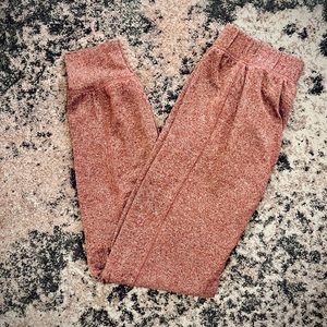 INTERVAL || Ribbed Detail Jogger in Maroon Heather - SZ XS *NWOT*